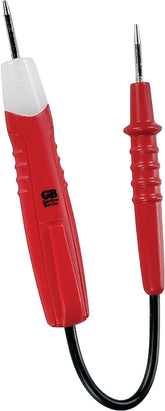 GB GET-3100 Circuit Tester, 80 to 250 VAC/VDC, Neondicator Display, Functions: Voltage, Red